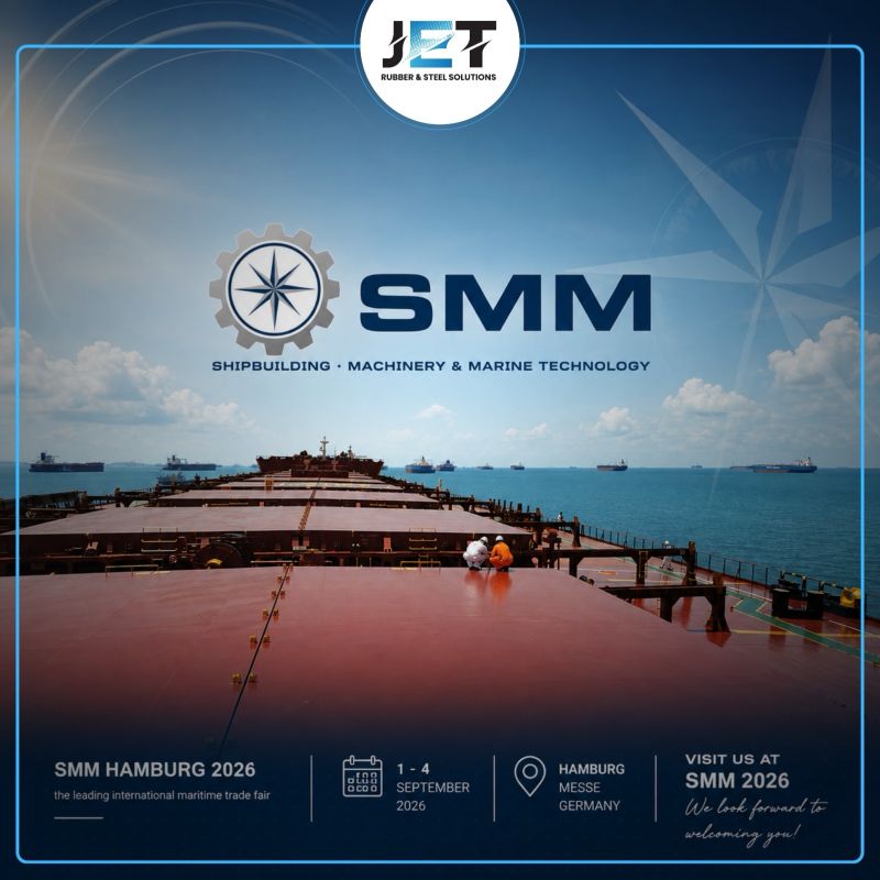 JET Rubber & Steel Solutions olarak SMM Hamburg 2026’dayız!